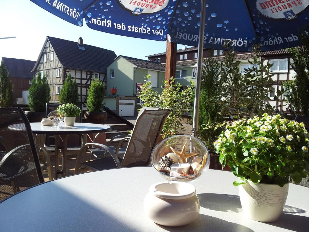 Pension Huhn Angersbach Екстер'єр фото